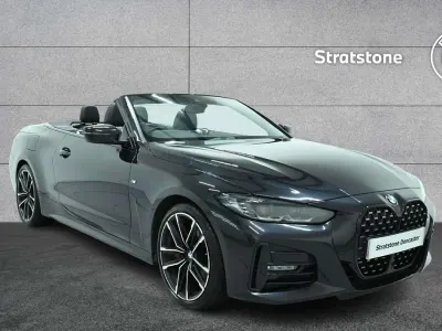 Used BMW 420 Cabriolet M Sport 181 HP (133 kW) 2022 Black Cabriolet
