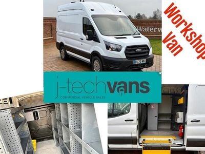 Used Ford Transit 130 HP (95 kW) 2020 White Van