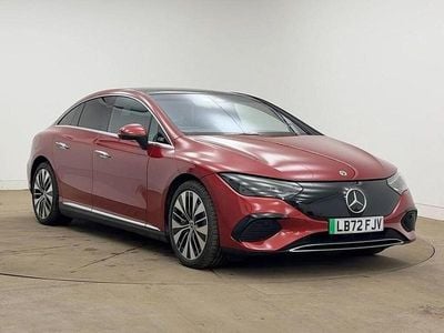 Red Used 2022 Mercedes EQE350 Exclusive Luxury Sedan | £39,999 (Good price)