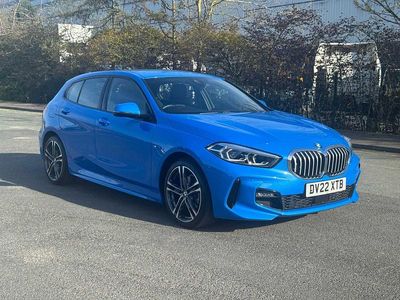 Used BMW 118 M Sport 134 HP (98 kW) 2022 Blue Hatchback