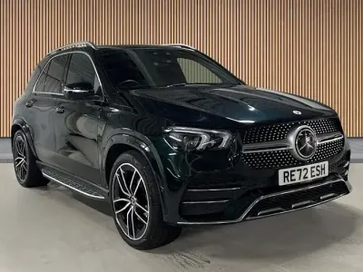 Used Mercedes GLE400 AMG line 330 HP (242 kW) 2022 Emerald green  metallic finish SUV