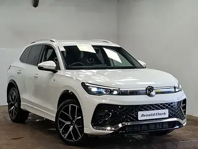 Used VW Tiguan R-line 150 HP (110 kW) 2024 White SUV