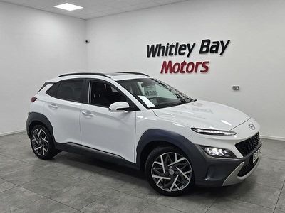 Used Hyundai Kona Ultimate 141 HP (103 kW) 2021 Atlas white SUV