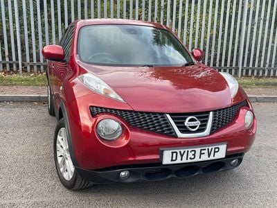 Used Nissan Juke Tekna 2013 Red SUV