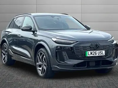 New Audi Q6 e-tron Black Edition 310 kW (422 HP) 2026 Daytona grey SUV