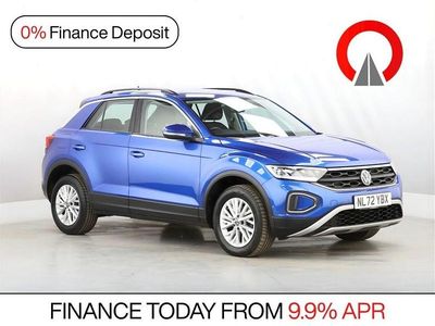 Used VW T-Roc S 150 HP (110 kW) 2022 Blue SUV
