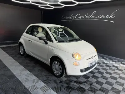 Used Fiat 500 Pop 69 HP (50 kW) 2012 White Hatchback