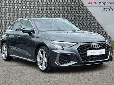 Used Audi A3 S-Line 147 HP (108 kW) 2022 Grey Sedan
