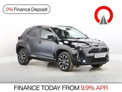 Used Toyota Yaris Design 116 HP (85 kW) 2023 Black Hatchback