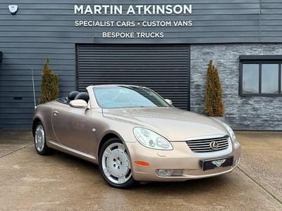 Gold Used 2002 Lexus SC430 Cabriolet | £8,995