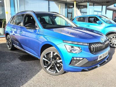 Used Skoda Kamiq Monte Carlo 115 HP (84 kW) 2026 Race blue SUV