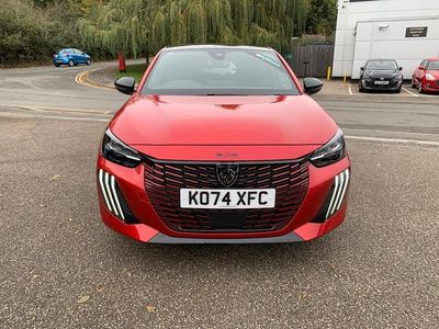 Red Used 2025 Peugeot 208 GT Hatchback | £19,595 (Fair price)