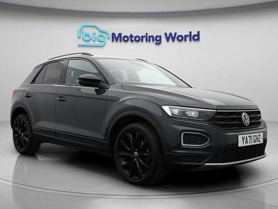 Used VW T-Roc Black Edition 110 HP (80 kW) 2022 Grey SUV