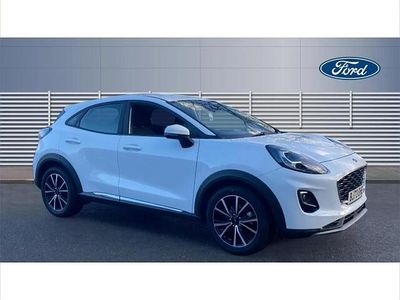 White Used 2023 Ford Puma Titanium SUV | £14,976 (Good price)