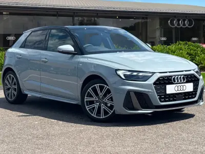 New Audi A1 Sportback S-Line 2026 Grey Hatchback