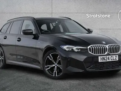 Used BMW 320 M Sport 184 HP (135 kW) 2024 Black Estate