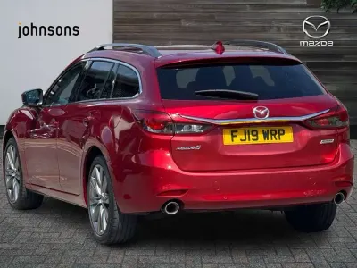 Used Mazda 6 Inclusive 162 HP (119 kW) 2019 Red Estate
