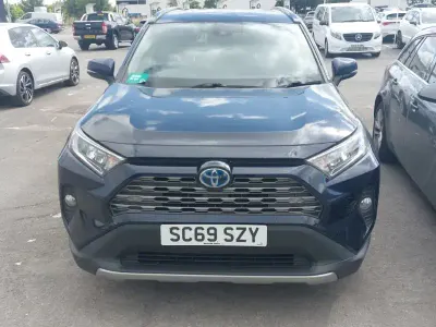 Used Toyota RAV4 Hybrid Design 218 HP (160 kW) 2019 Blue SUV