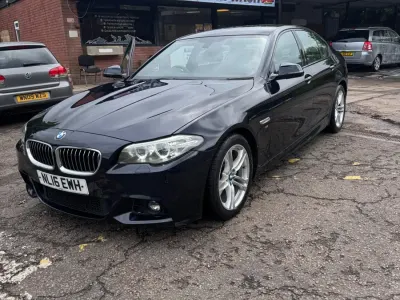 Used BMW 520 M Sport 2016 Black Sedan