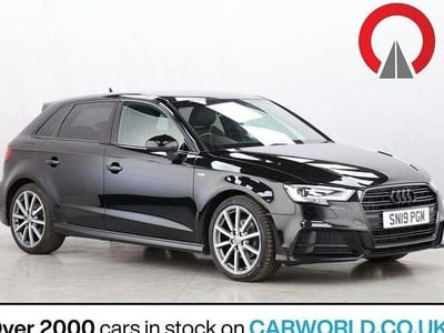 Used Audi A3 Black Edition 150 HP (110 kW) 2019 Sedan