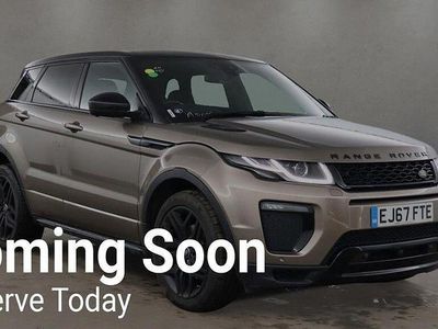 Used Land Rover Range Rover evoque HSE Dynamic 2017 Brown Estate