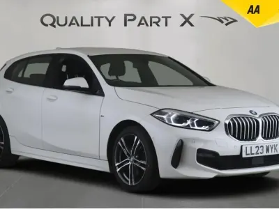 Used BMW 118 M Sport 2023 White Hatchback