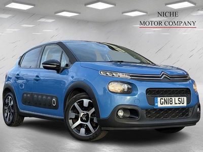 Blue Used 2018 Citroën C3 Flair Hatchback | £4,690 (Fair price)