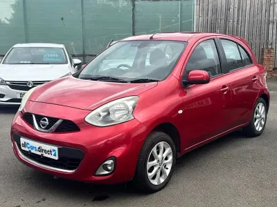 Used Nissan Micra Acenta 2015 Red Hatchback