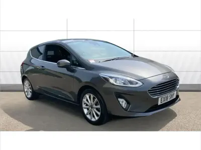 Used Ford Fiesta Titanium 99 HP (72 kW) 2018 Grey Hatchback