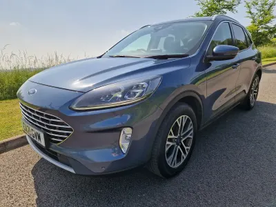 Used Ford Kuga Titanium 150 HP (110 kW) 2021 Blue SUV