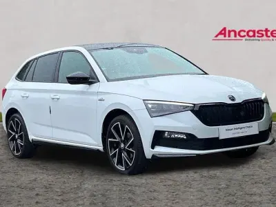 Used Skoda Scala Monte Carlo 108 HP (79 kW) 2023 White Hatchback