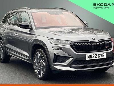 Used Skoda Kodiaq vRS 245 HP (180 kW) 2022 Graphite grey metallic SUV