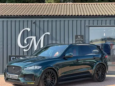 Used Jaguar F-Pace S 300 HP (220 kW) 2018 Green SUV