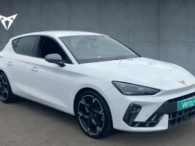 Used Cupra Leon 150 HP (110 kW) 2025 White Hatchback