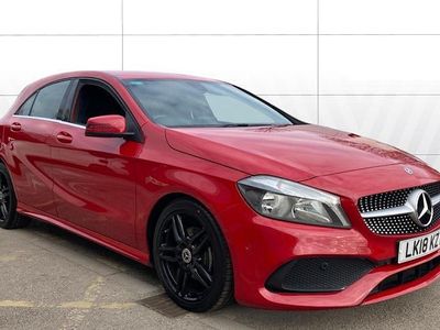 Used Mercedes A200 Executive 150 HP (110 kW) 2018 Red Hatchback