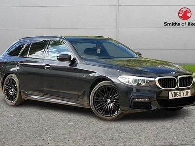 Black Used 2019 BMW 520 M Sport Estate | £19,495 (Fair price)