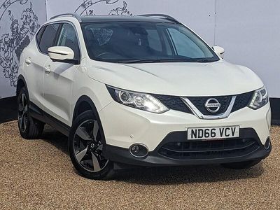 Used Nissan Qashqai N-Connecta 110 HP (80 kW) 2017 White SUV