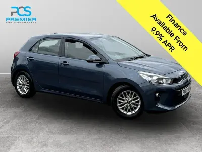 Used Kia Rio 2019 Blue Hatchback