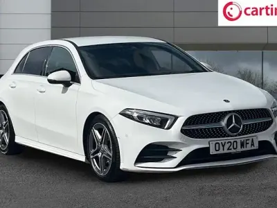 Used Mercedes A200 Executive 163 HP (119 kW) 2020 White Hatchback