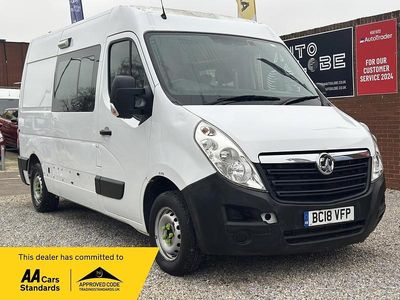 Used Vauxhall Movano 130 HP (95 kW) 2018 White MPV