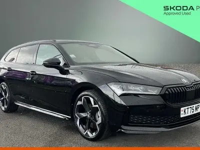 Used Skoda Superb SportLine 204 HP (150 kW) 2026 Midnight black metallic Estate