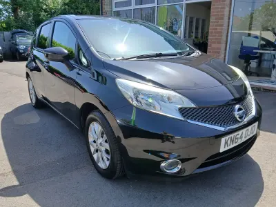 Used Nissan Note Acenta 80 HP (58 kW) 2014 Black Hatchback