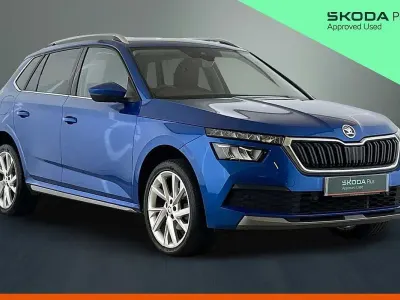 Gebraucht Skoda Kamiq SE L Executive 150 PS (110 kW) 2023 Blau SUV