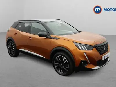 Used Peugeot 2008 Premium 131 HP (96 kW) 2021 Orange SUV
