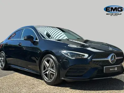 Used Mercedes CLA250 AMG Line Premium Plus 224 HP (164 kW) 2022 Black Coupe