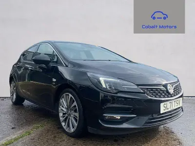 Used Vauxhall Astra Edition 145 HP (106 kW) 2021 Black Hatchback