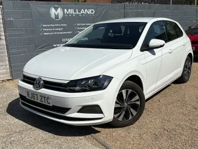 Used VW Polo SE 65 HP (47 kW) 2018 White Hatchback
