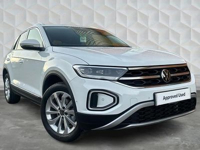 White Used 2024 VW T-Roc Style SUV | £24,800 (Fair price)