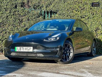 Black Used 2021 Tesla Model 3 Long Range AWD Sedan | £17,295 (Fair price)