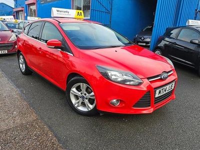 Red Used 2014 Ford Focus Zetec Hatchback | £2,195 (Good price)